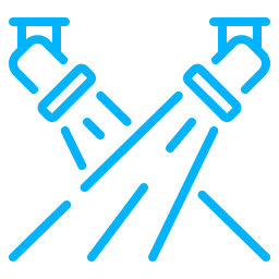 Icono de iluminación para eventos